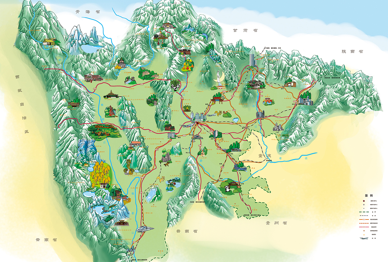 四川，美丽与坚韧的播音稿颂歌